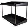 Calma Dragon Organizzatore sotto Il lavello della Cucina, Scaffale per Prodotti di Pulizia, Organizzatore per armadi (Black, Little)