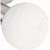 Lhh Loxy E14 - Paralume di ricambio in vetro per lampadario faretto o lampada da tavolo