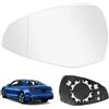 Specchietto Retrovisore Sinistro Riscaldato Per Audi A3 A4 A5 - Vetro Con Piastra Portante - Foto 6