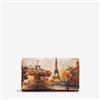 Ynot? Portafogli Donna Multicolore Bi-Fold WALLET YES364F5 Funny Paris 8 Compartimenti 0.16 kg