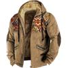 Generic Giacca Classica Uomo Invernale Impermeabile - Giubbotto di Jeans con Pelliccia Interna, Sportiva, Gilet Lucido Smanicato