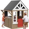 VEVOR Casetta gioco bambini capanna da giardino con porta finestra lavandino