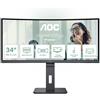 AOC CU34P3CV Monitor PC 86,4 cm (34") 3440 x 1440 Pixel UltraWide Quad HD LED Nero