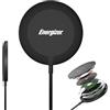 Energizer Wireless Charger Magnetico 15W Compatibile MagSafe | Caricatore Rapido per iPhone e Android | Design Ultra Sottile, Porta USB-C, Protezione Avanzata, Adatto a Custodie Magnetiche | WCP119