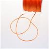 Deko AS GmbH Seta Cordino Arancione - 2 mm di Larghezza su Rotolo 100 m - 29031 109 R 002