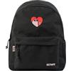 Grupo Erik: Zaino Ketnipz | Zaino nero di Ketnipz 15L, 41 x 30 x 14 cm con spalline regolabili, tasca frontale e 2 laterali, ideale come zaino scuola nero o zainetto uomo piccolo
