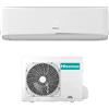 Hisense Climatizzatore 24000 Btu Inverter Monosplit Condizionatore con Pompa di Calore Classe A++/A+ Wifi (Unità Interna + Unità Esterna) - CBBT242AG + CBBT242AW Halo