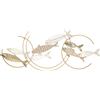 Pannello decorativo con design pesci 142,9x5x61,6 cm Fishy Move