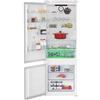 BEKO BCSE400E40SNLH - BCSE400E40SN LH Frigorifero da Incasso Combinato Montebianco - Statico - Altezza 194 cm - larghezza 69 cm - Classe E - Cerniere a Sinistra