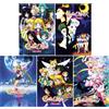 DVD Sailor Moon Sea1-5 Sailor Moon,R,S,SuperS,Sailor Star 1-200END English Dub