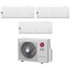 LG Climatizzatore Condizionatore LG Trial Split Inverter serie LIBERO SMART 9+9+9 con MU3R21 R-32 Wi-Fi Integrato 9000+9000+9000