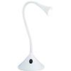 RL LIVE YOUR LIGHT Reality R52391101 Lampada LED da Tavolo/Parete, Braccio Flessibile in Plastico, Bianco