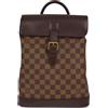 Louis Vuitton Pre-Owned - Zaino Damier Soho 2006 - Donna - pelle/PVC - Taglia unica - Marrone