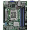 ASRock Rack ASRock Z690D4ID-2T/G5/X550, 1x SKT LGA 1700, Intel Core 12/13/14 Gen., Z690, 4xDIMM, SATA, 2xM.2, 2x10GbE, IPMI