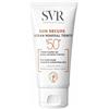 SUN Secure SVR Sun Secure Ecran Mineral Teintè Pelli Normali SPF50+ 50 ml Crema