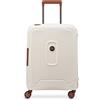 DELSEY PARIS - MONCEY - Valigia da Cabina Rigida Sottile Materiale Riciclato e Riciclabile - 55x40x20 cm - 36 L - S - Angora