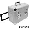 ZOMO TP-70 XT silver bauletto/flight case trolley per contenere vinili accessori