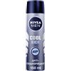 Nivea Men Cool Kick Spray Deodorante Uomo Antitraspirante Per 48