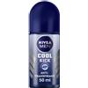 Nivea Men Cool Kick Deodorante Uomo Roll-on Antitraspirante 48h