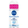 Nivea Fresh Natural Deodorante Roll On Antitraspirante Per Una