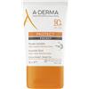 A-Derma Aderma Protect Pocket Fluido Invisibile Solare Viso 30ml SPF50+