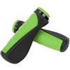 BOROCO Manopole Bici,Ergonomiche Antiscivolo Manubrio Bici in Gomma per E-Bike,Mountain Bike,E Bici Pieghevoli 12.5x5x3cm (Verde)