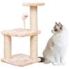 gormyel Torre dei gatti - Torre per gatti moderna,Tiragraffi per gatti Design multistrato, gatto sdraiato e riposato senza briciole, per gattini e piccoli gatti Gormyel