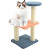 gormyel Albero del gatto - Grande torre per gatti - Cat Stand Nessuna cattura di briciole, gatto sdraiato e base quadrata stabile a riposo per gatto e gattino Gormyel