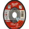 Milwaukee DIS.TAGLIO SCS41 115X1 P/INOX PZ50