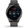 Garmin Venu 2S 2,79 cm (1.1") AMOLED 40 mm Digitale 360 x 360 Pixel Touch screen Grafite Wi-Fi GPS (satellitare)