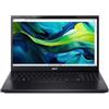 Acer Aspire A3D15-71GM-75RG Intel® Core™ i7 i7-13620H Computer portatile 39,6 cm (15.6") 4K Ultra HD 16 GB DDR5-SDRAM 1 TB SSD NVIDIA GeForce RTX 4050 Wi-Fi 6 (802.11ax) Windows 11 Pro Nero