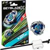 Hasbro Beyblade X, Sword Dran 3-60F,Starter Pack, beyblade con lanciatore,colore blu,Hasbro,Eta 8+