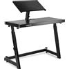 VONYX DB10 tavolo mobile consolle DJ supporto laptop orientabile piano regolabil