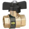 CALEFFI - 3230 BALLSTOP VALVOLA A SFERA G 1/2 CON RITENUTA INCORPORATA ATTACCHI F-F 323040