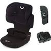 Nurse Seggiolino Auto 15-36 Kg Isofix / 3,5-12 Anni / 100-150 cm / Gruppo 2-3 colore nero - Country i-Size