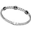 Zancan Bracciale uomo Zancan EXB968 Argento 925 collezione Cosmopolitan Stone