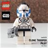 LEGO 🌈 LEGO Clone Trooper Pilot sw0439 Minifigure Star Wars