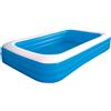 Btx Piscina Gonfiabile Rettangolare 2 Tubi 305x183x56H cm Btx BL552