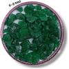 Senza marchio Vetro frantumato onice verde polvere pietra preziosa grossolana tutte le...