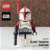 LEGO 🌈 LEGO Clone Trooper Captain sw0492 Minifigure Star Wars