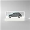 Designtrasparente Teca LED cm 80 con base bianca illuminata realizzata in plexiglass