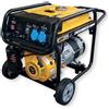 LTF Generatore di corrente EGM rp6000se monofase motore 4 tempi a benzina 389cc potenza 5,5/5 kW 230 V avviamento a strappo carrellato display digitale