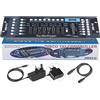 Centralina DMX 512 Controllo Luci Effetti DJ 192 Canali Display LCD