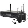 PROEL WM101DH coppia radiomicrofoni uhf ad archetto trasmettitori bodypack NUOVI