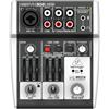 BEHRINGER xenyx 302 USB mixer professionale 5 ingr. 2 canali live karaoke studio