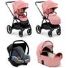 Kinderkraft NEA - Passeggino Trio 0-4 anni / 0-22 Kg rosa Kinderkraft