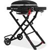 WEBER Barbecue a Gas in Acciaio 1 Bruciatore Nero Traveler Compact 1500557 Weber