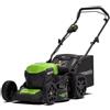 GREENWORKS Tagliaerba a Batteria Elettrico 48V Sacco 55Lt (NO BATTERIA) GD48LM46 GREENWORKS