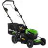 GREENWORKS Tagliaerba a Batteria Elettrico 48V Sacco 55Lt NO BATTERIA GD48LM46SP GREENWORKS