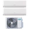 Hisense Climatizzatore Condizionatore Hisense Dual Split Inverter Serie Ecosense 9+9 Co